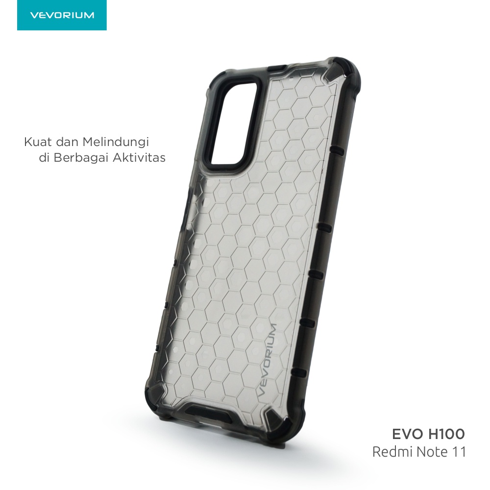 VEVORIUM EVO H100 Xiaomi Redmi Note 11 4G Soft Hard Case