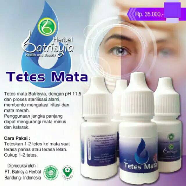 Obat tetes mata herbal