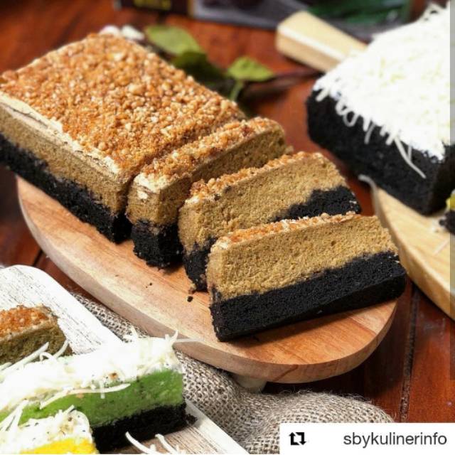 Lapis kukus pahlawan surabaya varian terang bulan enak murah