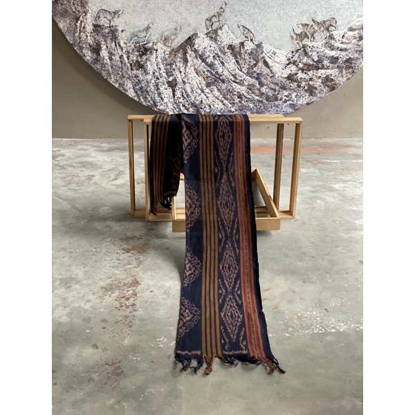 slendang slempot syal tenun tuban ukuran 1,75 meter-Motif 2