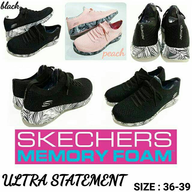 Sepatu Skechers Woman Ultra Statement Motif Murah Dan Terbaru Skechers Woman Slip ON