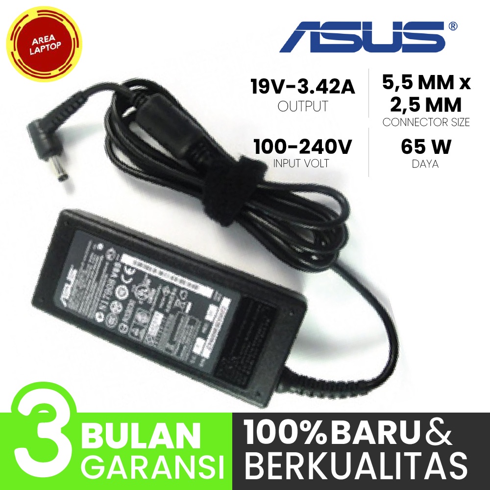 Adaptor Charger Asus A43 A43E A43U A43F A43S K43S X45 ORI