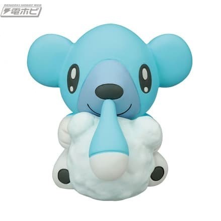 Pokemon SPLIT Cubchoo Yuki Asobi Daisakusen Snow Play Gashapon Figure