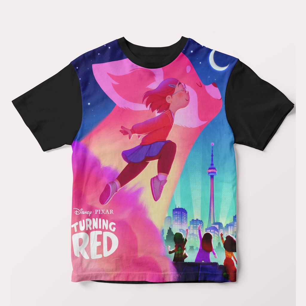 Baju Kaos T-shirt Anak Karakter TURNING RED - 53