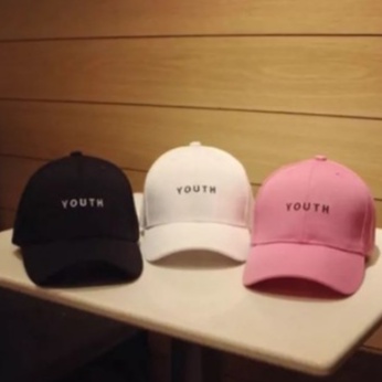 Topi Bisbol Bordir Youth  Pria Wanita Topi Fashion Motif  YOUTH COD Baseball Kekinian Murah Bordir
