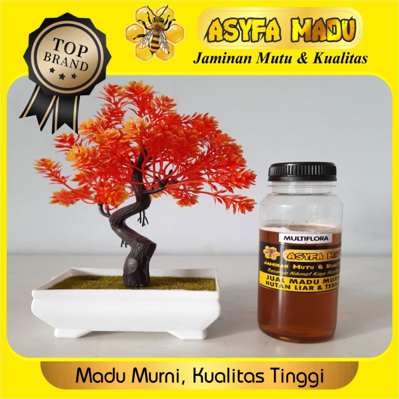 

madu murni Multiflora Apis Mellifera kemasan ¼ kg