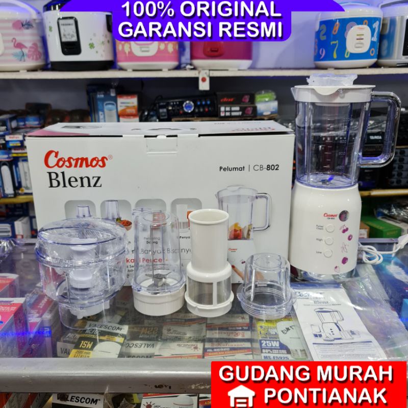 Blender cosmos Blenz 5in1 CB 802 / blender daging cosmos /penggiling bumbu dan daging