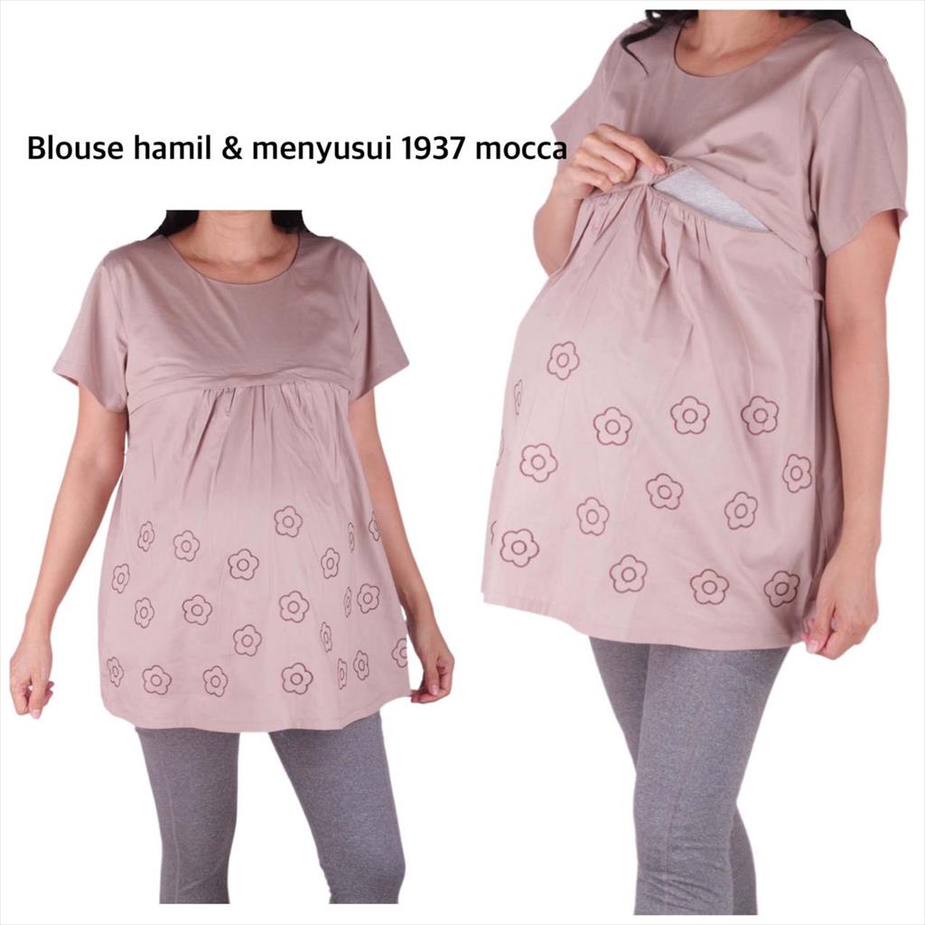 Baju Hamil Blouse Hamil  Menyusui 1937