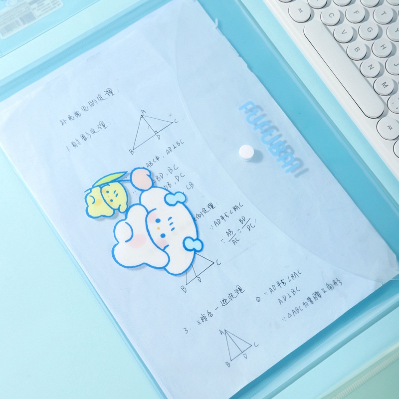 Map Plastik Fufubai Import Transparant / Expanding File Lucu