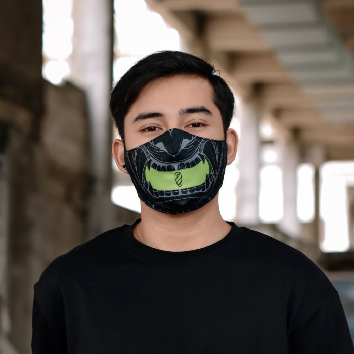 Masker Kain Non Medis Footstep Footwear Earloop Mask Stylo Oni