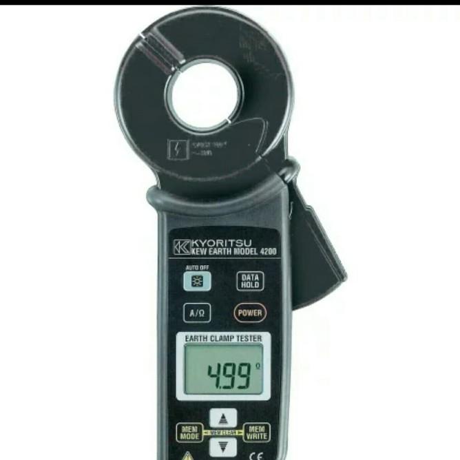 Kyoritsu 4200 Digital Clamp Earth Tester Digital Earth Clamp Grounding