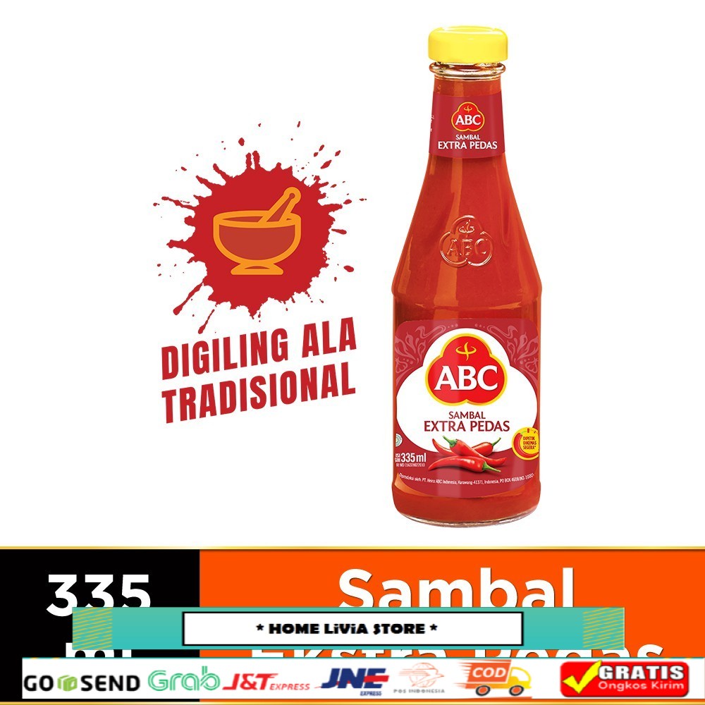 

ABC Sambal Extra Pedas 335 mL