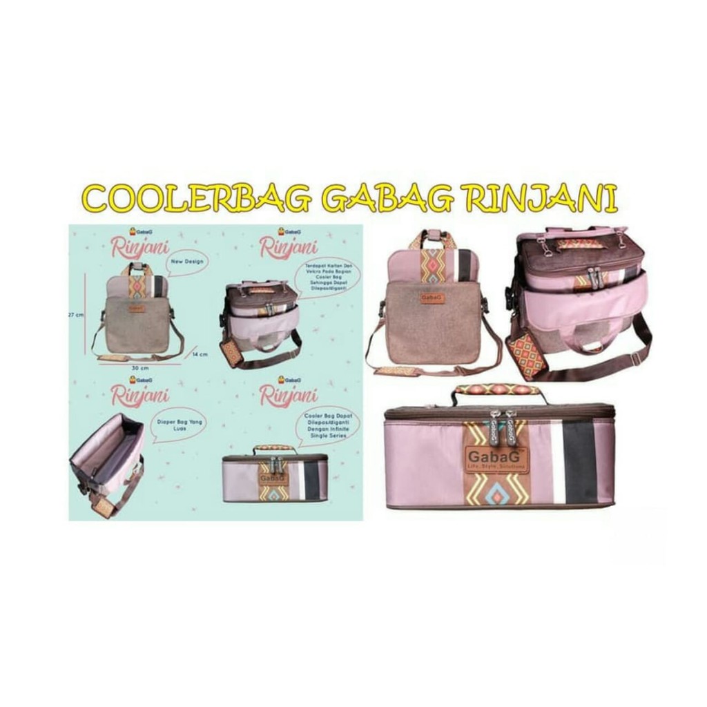 Tas Gabag Cooler Bag Rinjani 100% Ori