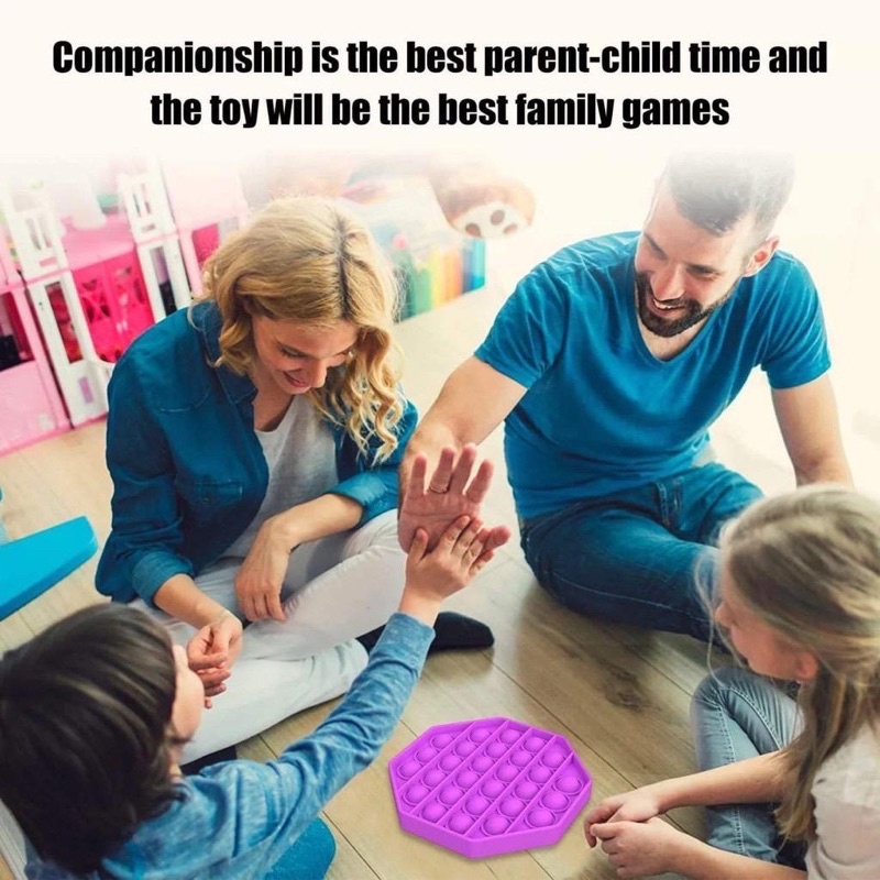 POP IT MURAH RAINBOW  fidget push Pop It Fidget Toy Push mainan anak-5