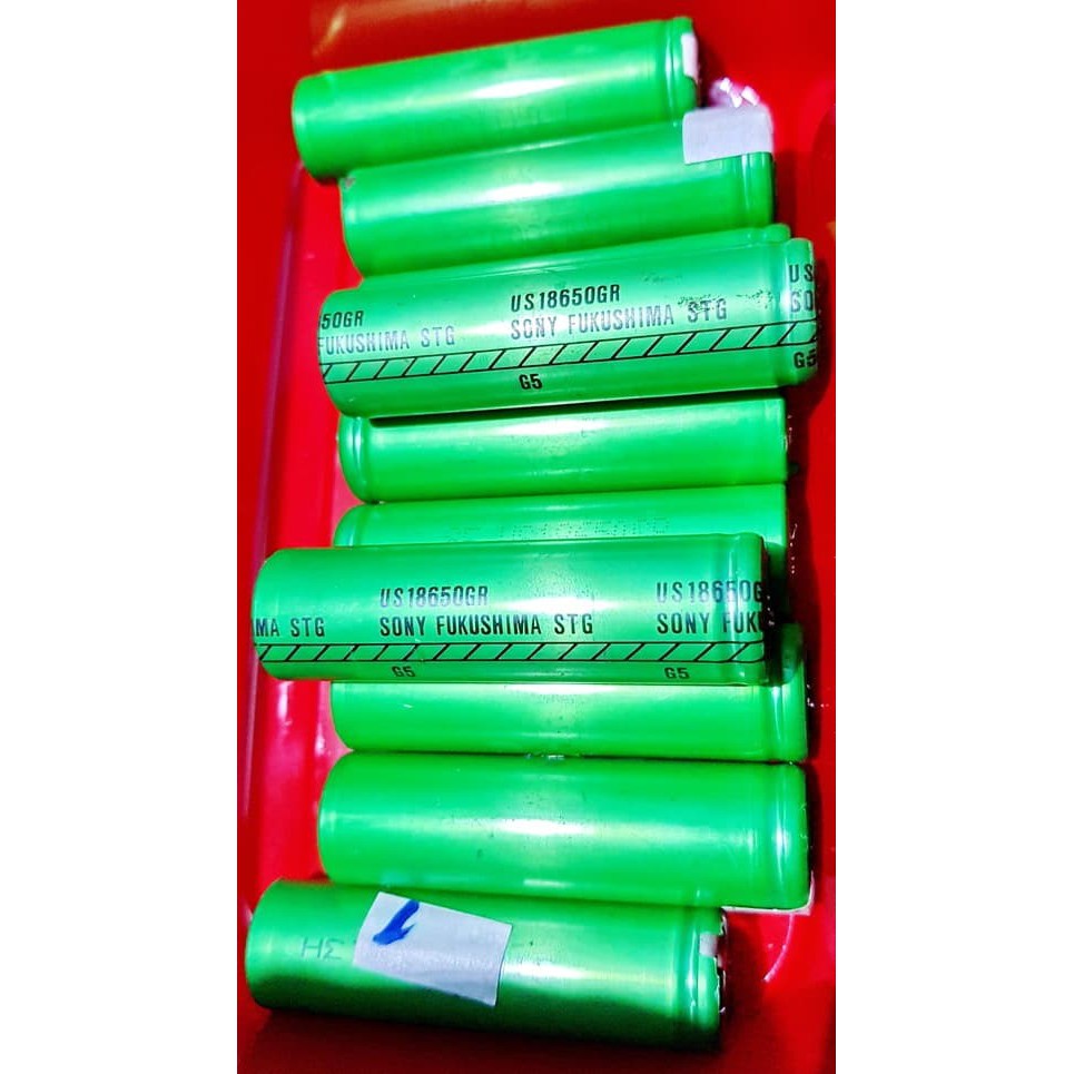 Battery 18650 baterai batre charger SF US18650GR SONY