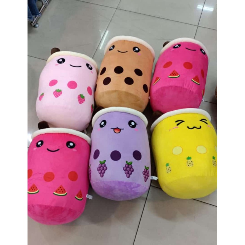 Boneka Boba Jumbo Warna Motif Random - B-BBJW