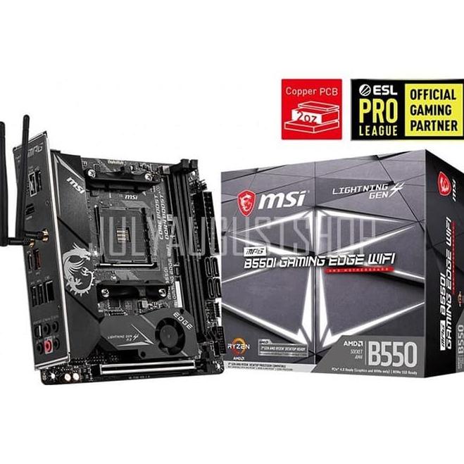 MSI MPG B550-I Gaming Edge Wifi | B550i Mini ITX