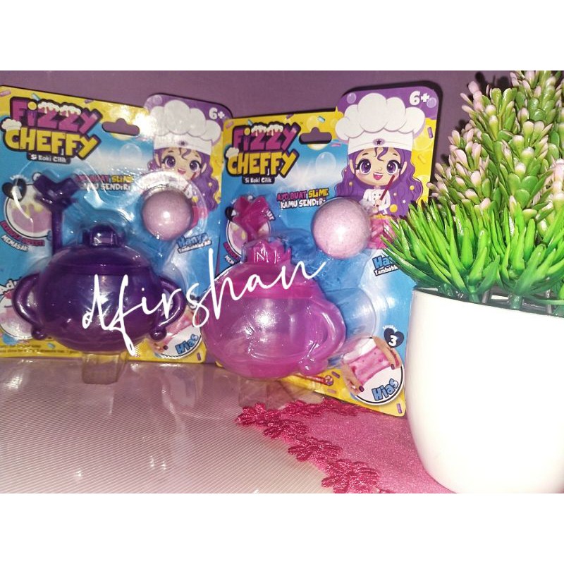 FIZZY CHEFFY DIY SLIME TERBARU Dno(+bublewarp)