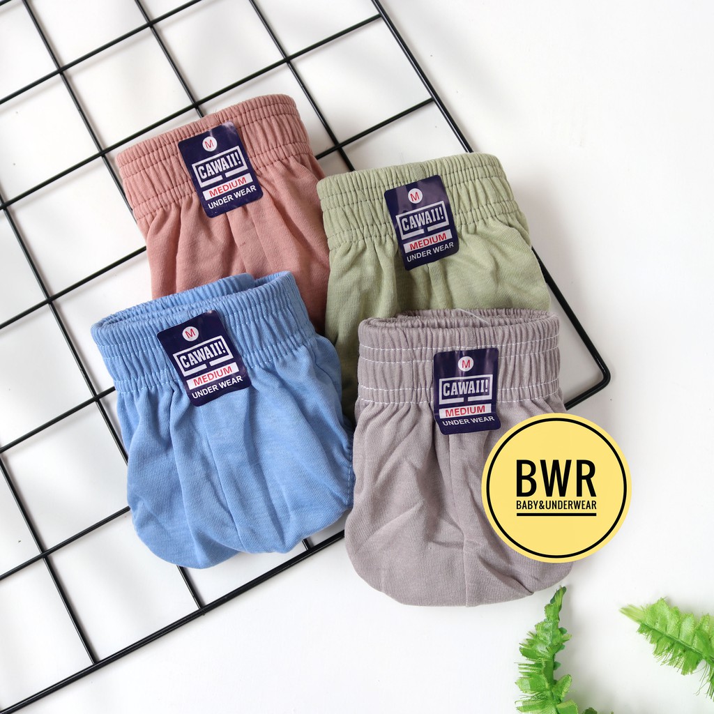 [ 6pc ] CD CAWAI Kerut | Celana Dalam Pria Dewasa Karet Kerut Murah Berkualitas - Bwr I