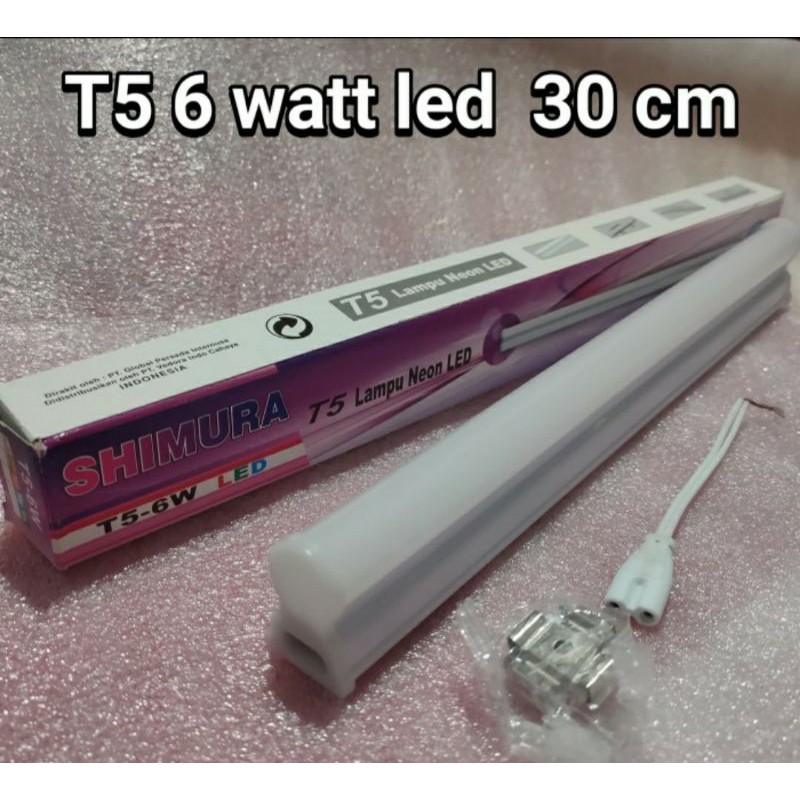 T5 Led 6W 6Watt. 30cm.