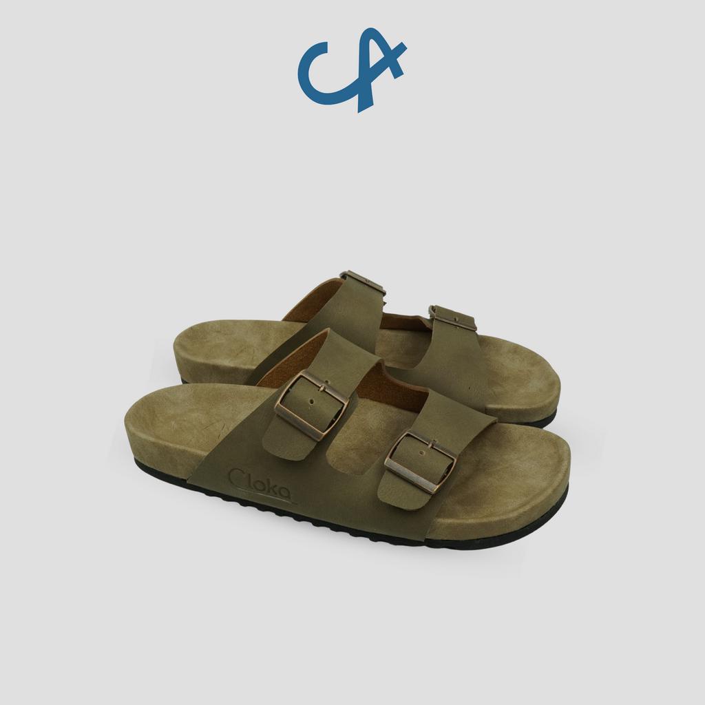 Sandal Pria Slide Distro Kasual Sendal Cowok Dewasa Original Slop Slippers Anti Slip Cloka Cossak