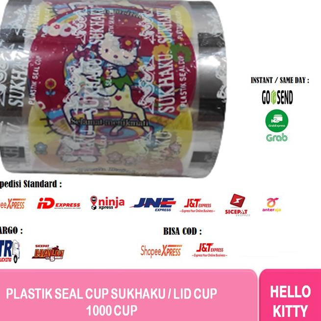 

℗ PLASTIK LID CUP SEALER CUP KARTUN 1000CUP SEAL CUP / PLASTIK SEALER CUP KARTUN ☋