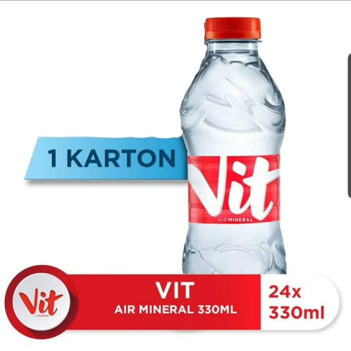 

Vit 330ml Ukuran Kecil / Mini Air Minum Kemasan Botol