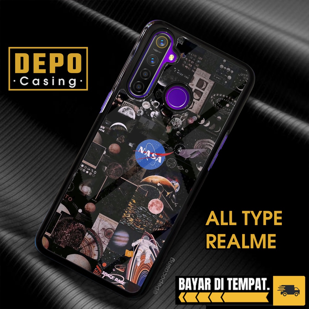 Case Realme 5 Pro Casing Realme 5 Pro Depo Casing [NASA] Case Glossy Case Aesthetic Custom Case Anim