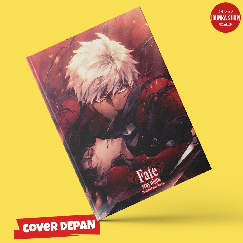 

Note Book Film Anime Fate Stay Night Archer Hardcover A5 Buku tulis Catatan Murah