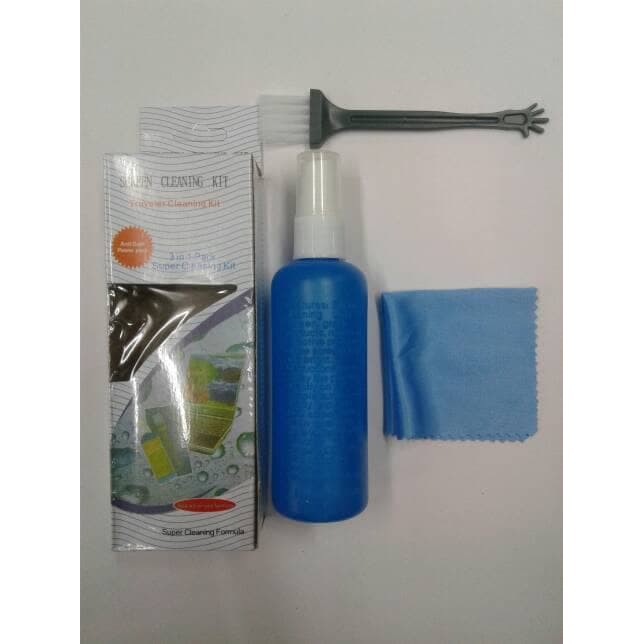 Cairan Spray Pembersih Layar Komputer,Tv,Laptop LCD Screen Cleaner Kit