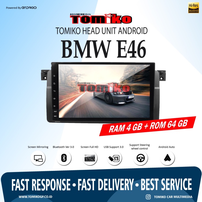 Jual Promo Tomiko Head Unit Android Oem Bmw E Shopee Indonesia