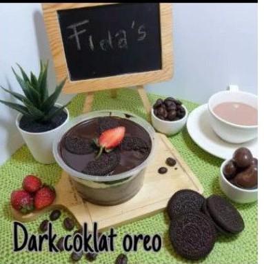 

Dark coklat oreo