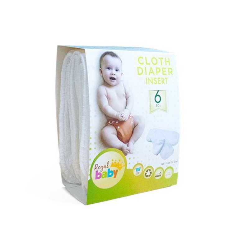 Royale Bebe Clodi Cloth Diaper / Popok Kain Bayi Royale Bebe + 2 Insert