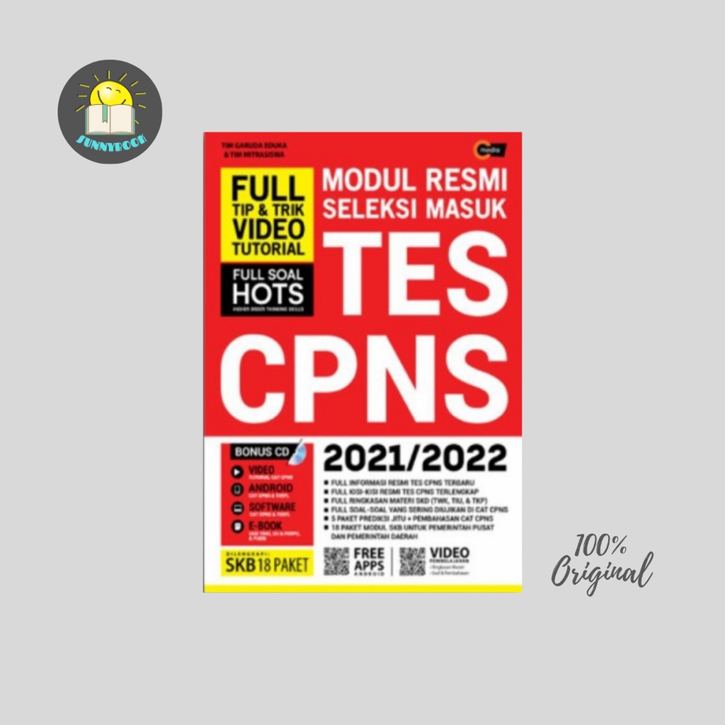 Modul Resmi Seleksi Masuk Tes CPNS 2021/2022 - Tim Garuda Eduka & Tim Mitrasiswa - Cmedia