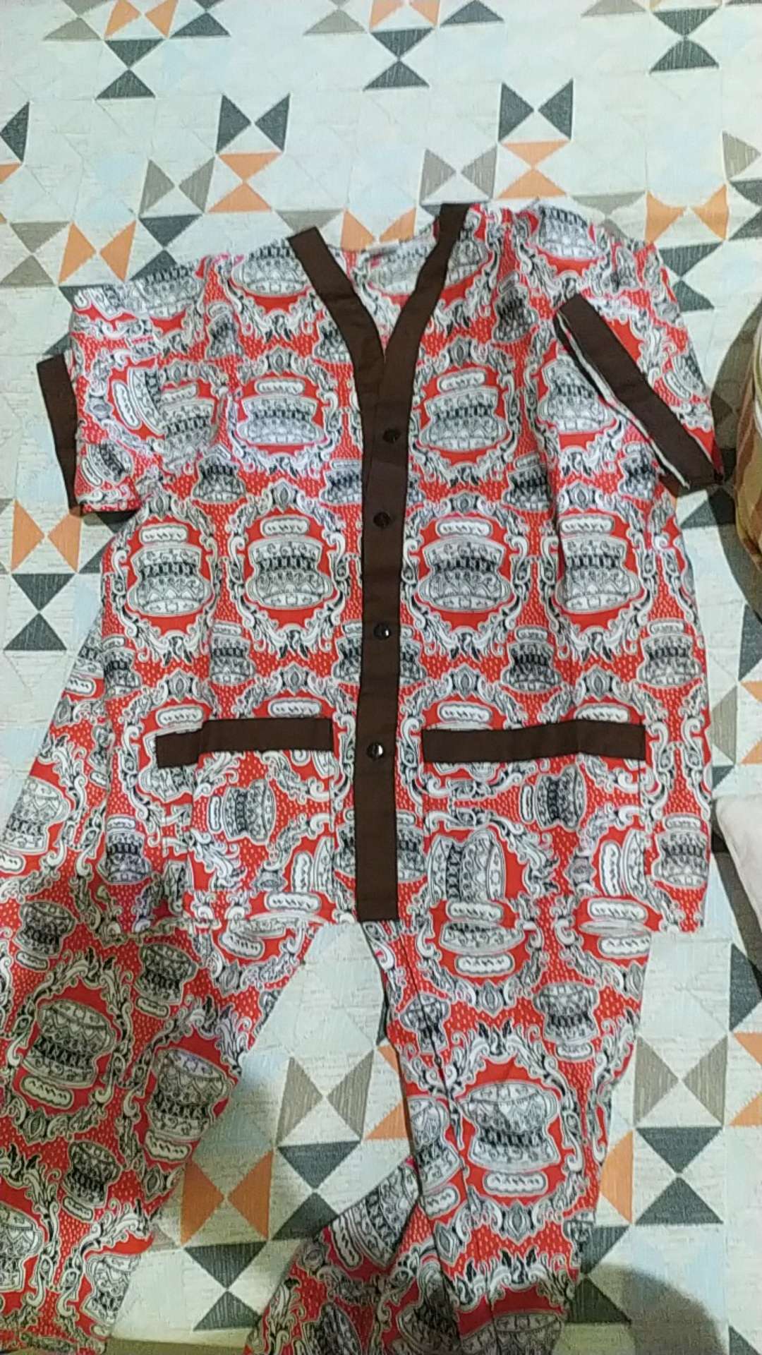 Set Piyama Anak Usia 8-9-10-11-12 Tahun, Kimono Batik Anak