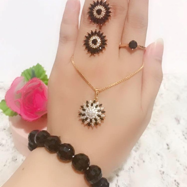 set giok permata hitam gelang permata hitam 88