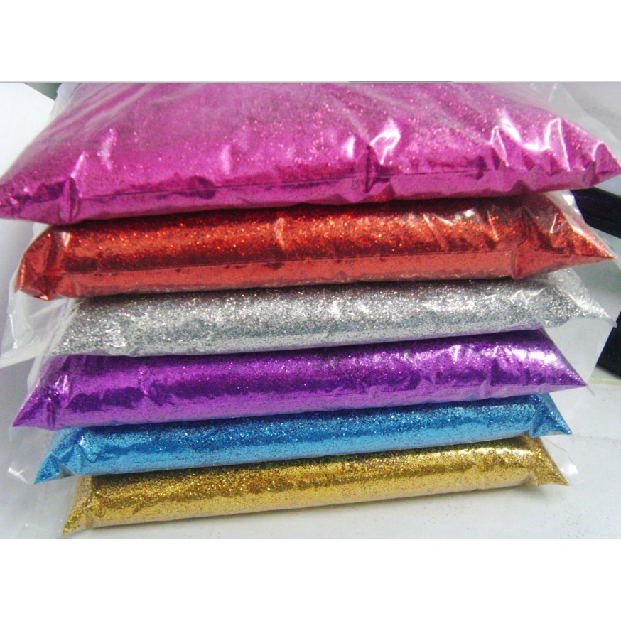 

Bubuk Glitter Kiloan 500gr Setengah Kilo Glitter Powder