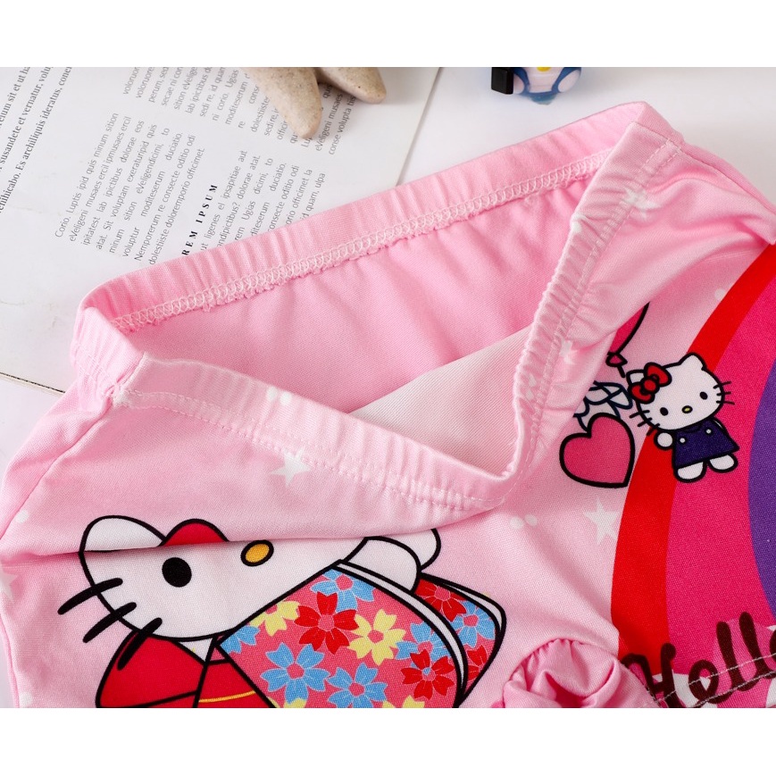 BV.ID CP852 CELANA PENDEK BOXER ANAK PEREMPUAN MOTIF KARTUN HELLO KITTY -  CELANA SHORT ANAK - CELANA PENDEK ANAK CEWEK MURAH