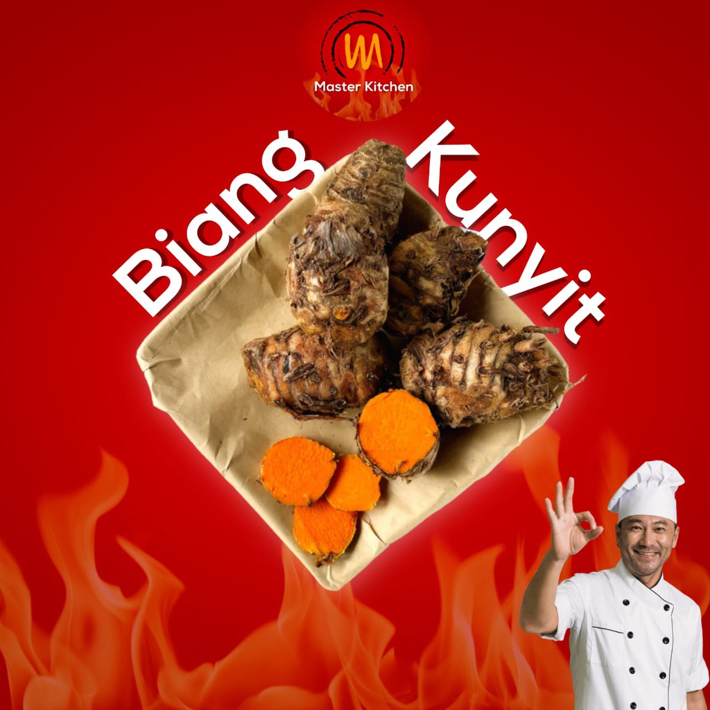 

Biang Kunyit Segar 100gr - Master Kitchen