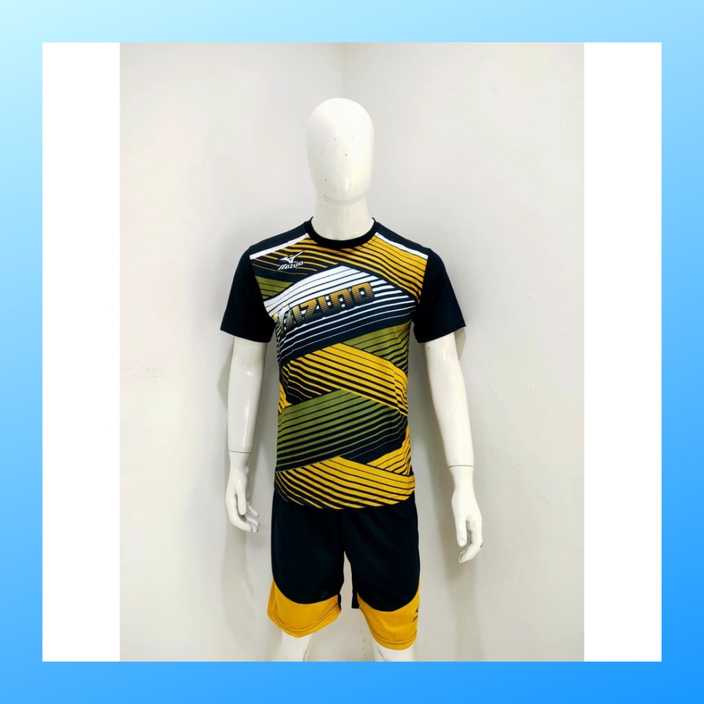 Kaos bola voli pria jersey volley ball baju dan celana setelan wanita dewasa t-shirt outfit seragam jarsey kostum pakaian olahraga apparel sport jersy volly casual jersi suit MZ126 navy