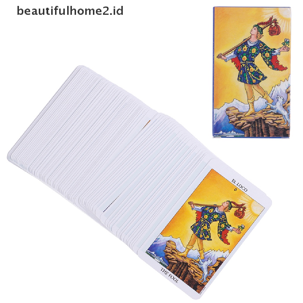 (Beautifulhome2.Id) 78 Kartu Tarot Original