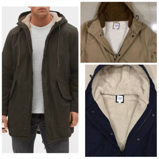 Parka Men / Jaket Pria Merk GAP Original