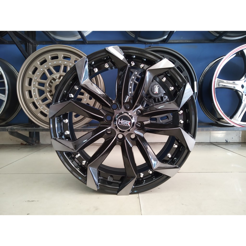 velg mobil ring 16 hsr labang  hole 8x100/114,3 buat avanza jazz mobilio brio