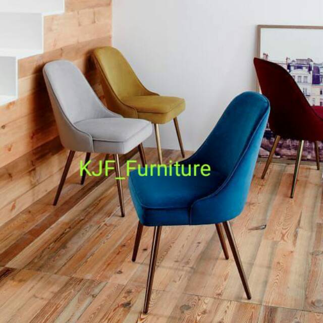 Kursi makan modern klasik retro KJF_Furniture