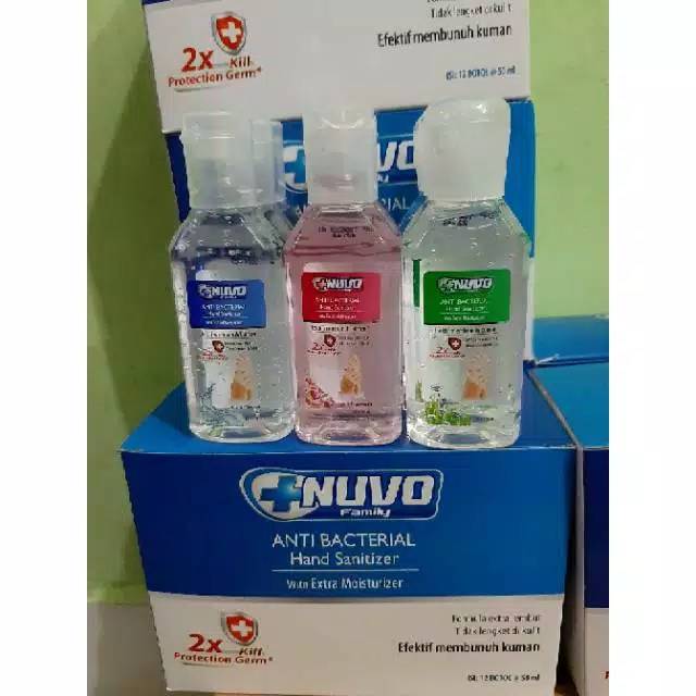 Nuvo hand sanitizer