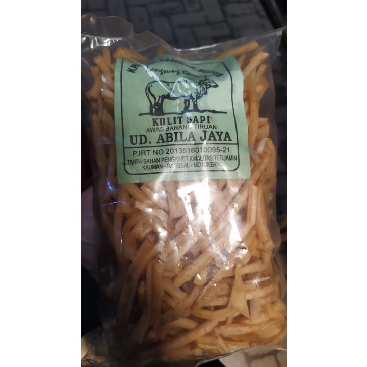 

Kripik Rambak UD.Abila Jaya 1Kg