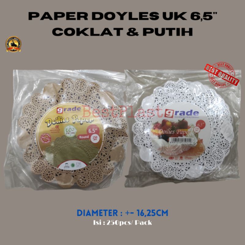 Paper Doilies bulat / Kertas bulat doilies