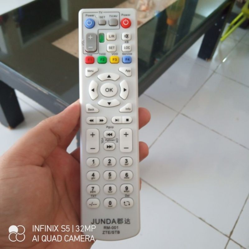 REMOTE PENGGANTI TV KABEL STB INTERNET