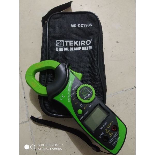 Tang Ampere Digital TEKIRO Digital Clamp Meter