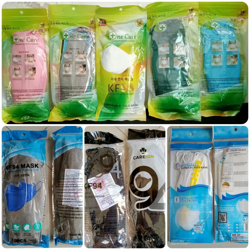 Masker KF94 One care / Careion / JSP mask